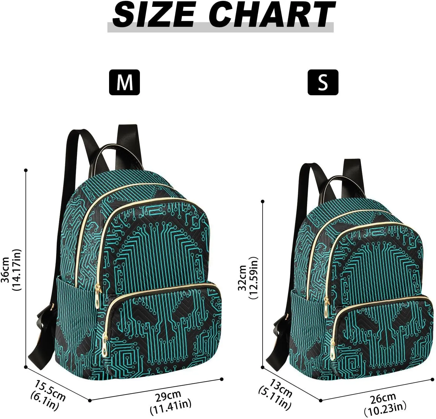 ALAZA Skull Funny Circuit Stripe Small Backpack Purse for Women Travel Bag Fashion Daypack Back Pack Shoulder Bag