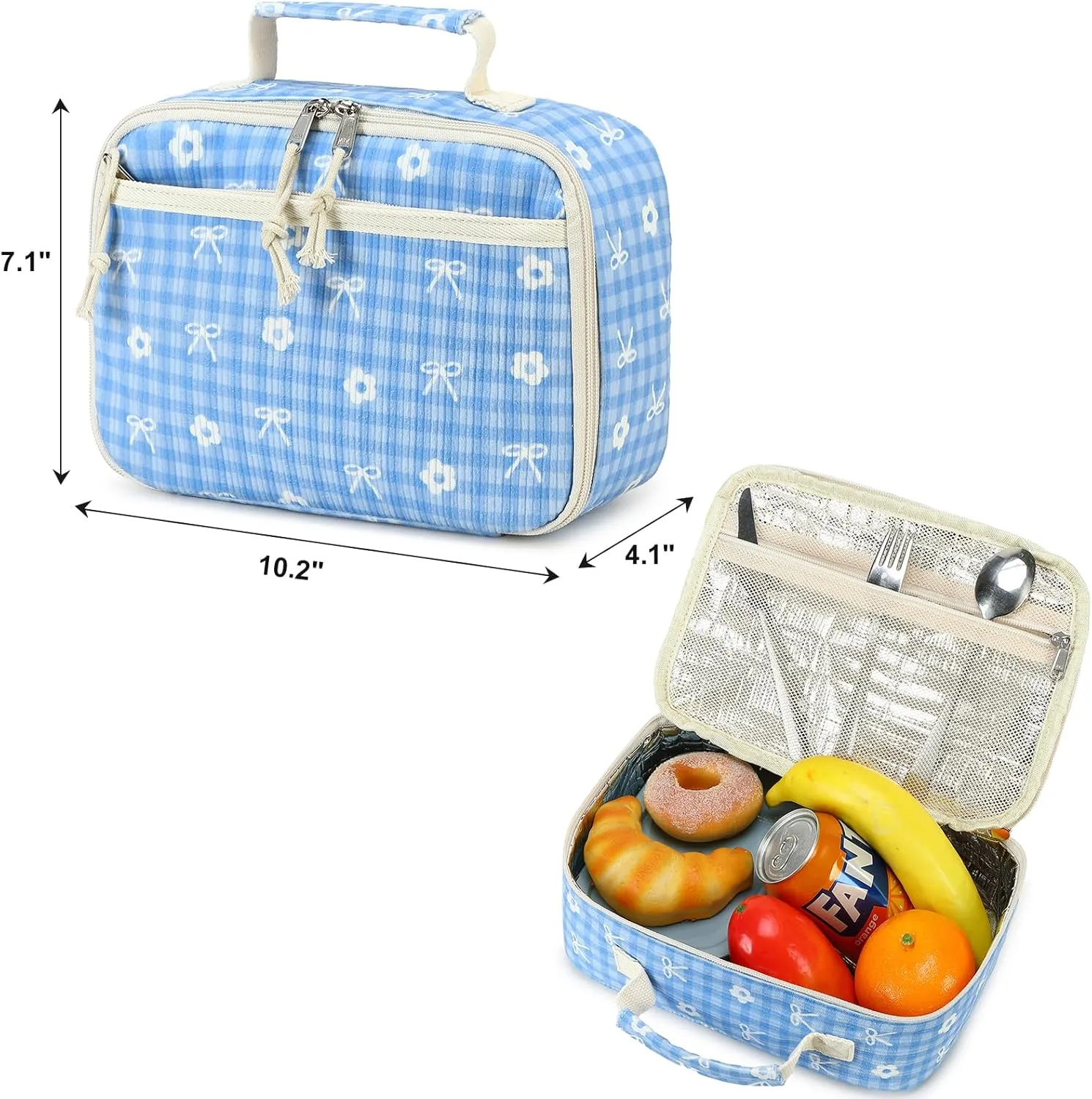 CAMTOP Backpack for Girls Boys Kids School Backpack with Lunch Box Preschool Kindergarten BookBag Set