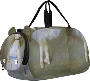 Carry on Duffel for Boys Weekender Overnight Auguste Renoir Dance Print Girls Duffle Bags for Travel Kids Dance Duffle