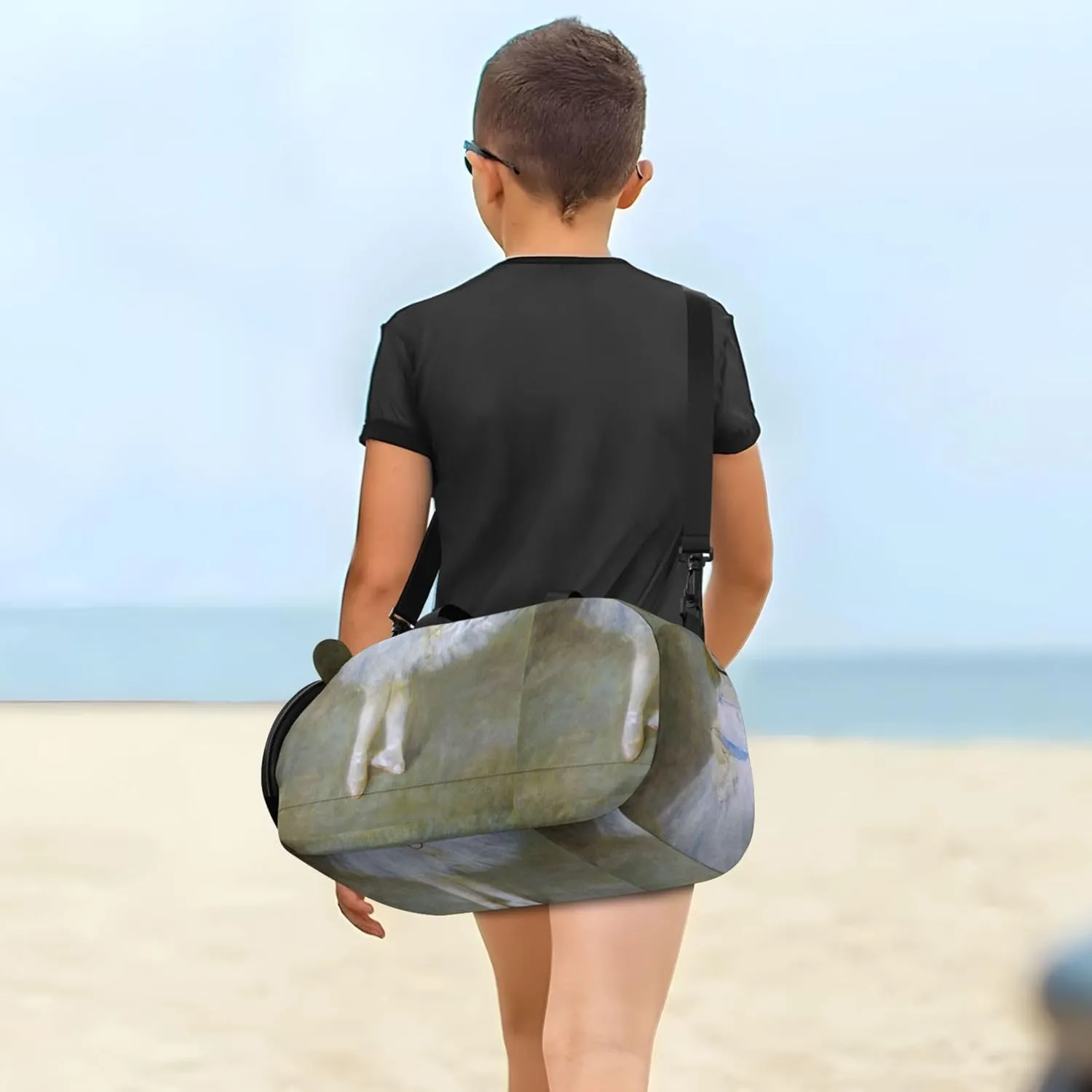 Carry on Duffel for Boys Weekender Overnight Auguste Renoir Dance Print Girls Duffle Bags for Travel Kids Dance Duffle