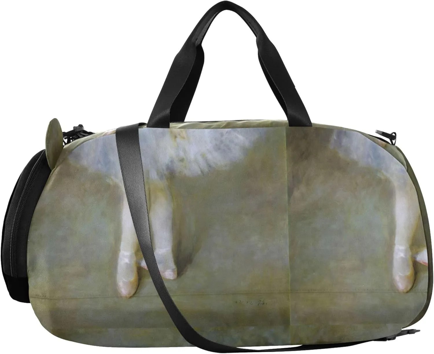 Carry on Duffel for Boys Weekender Overnight Auguste Renoir Dance Print Girls Duffle Bags for Travel Kids Dance Duffle