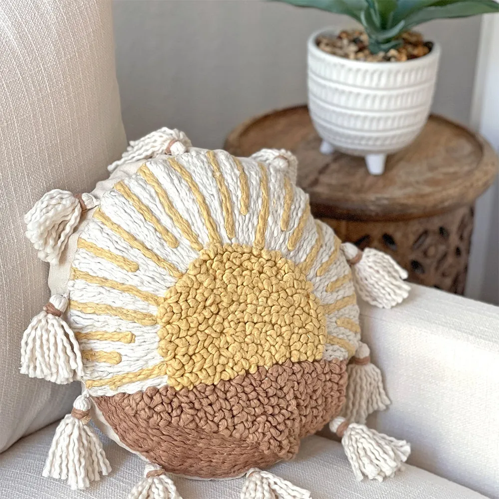Crane Baby Ezra Collection Sunshine Pillow