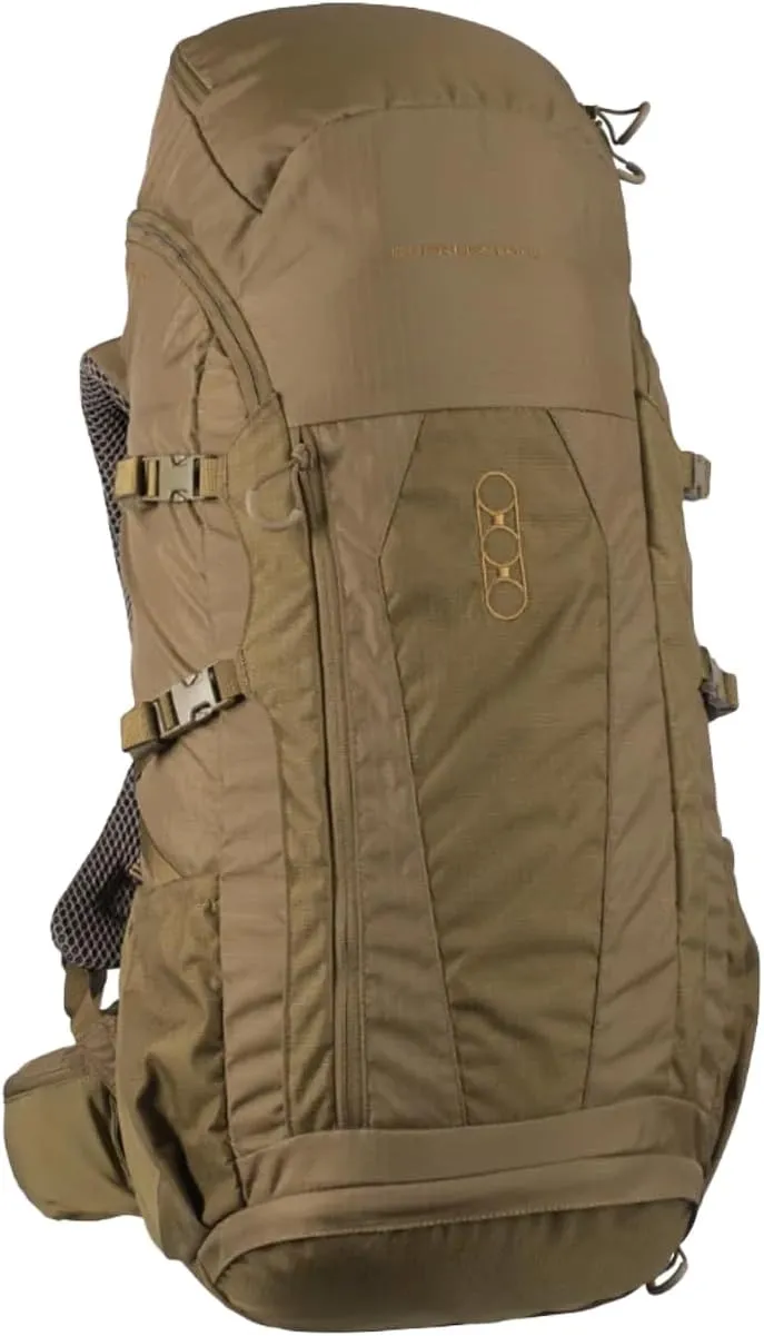 Eberlestock Freefall 3000 Pack, Tactical Backpack for Missions and Law Enforcement, Heavy Duty Outdoor Bag, 46L Volume, Coyote Brown