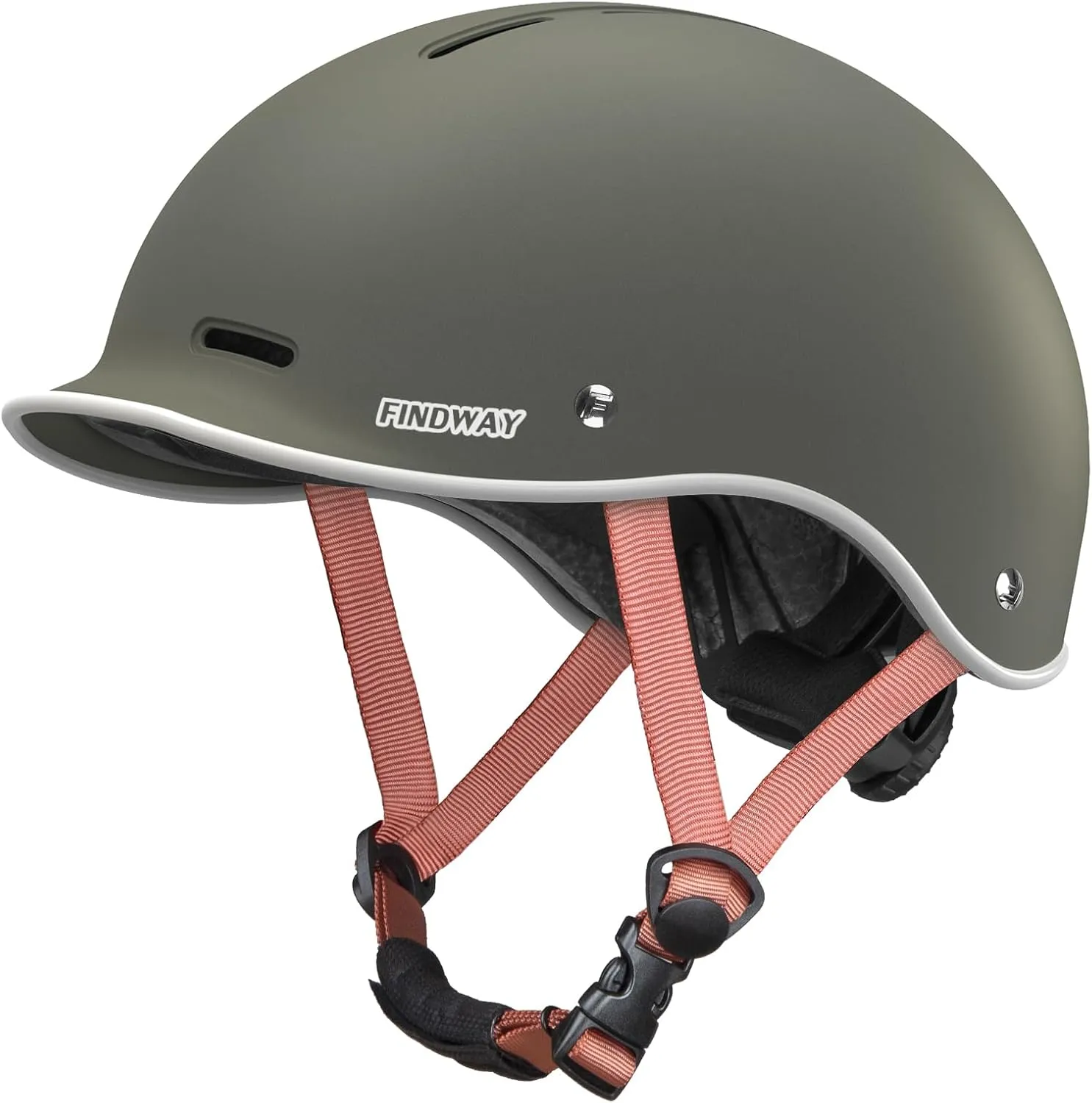 Findway Pro Bike Helmet for Adults,Adjustable Cycling Helmet for Men & Women [Safety Certified] Bicycle Helmet for Commuting, Road Biking, Skating with Adjustable Dial