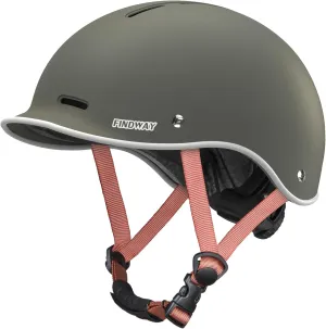Findway Pro Bike Helmet for Adults,Adjustable Cycling Helmet for Men & Women [Safety Certified] Bicycle Helmet for Commuting, Road Biking, Skating with Adjustable Dial