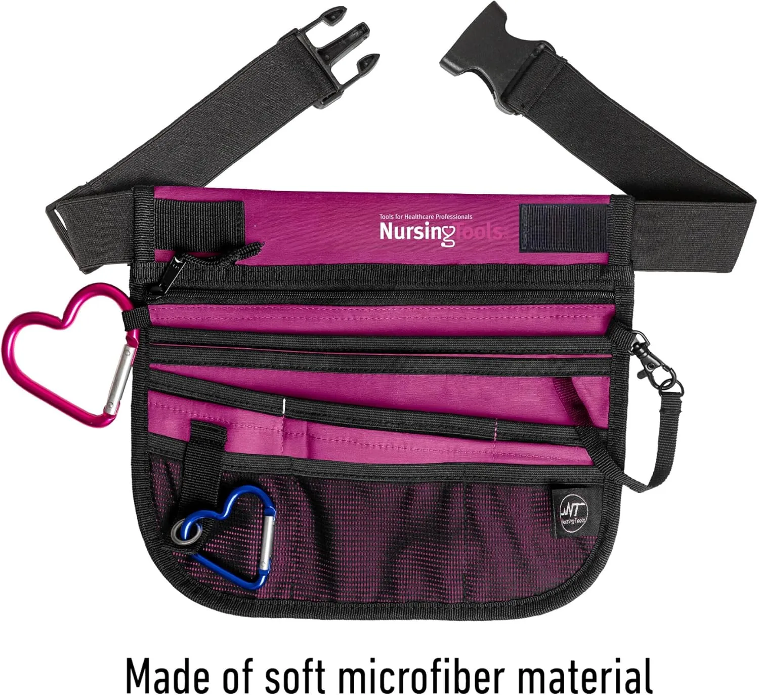 Kangapak Nurse Fanny Pack Multi Compartment Waist Organizer Tool Bag for Students, Practitioners & Medical Professionals