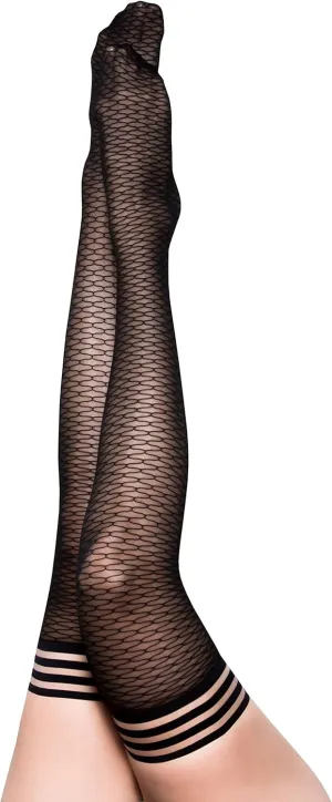 Kix'ies Thigh Highs | Thigh High Womens Stockings with No Slip Grip Stay Ups Thigh Bands | Womens Thigh High Stockings