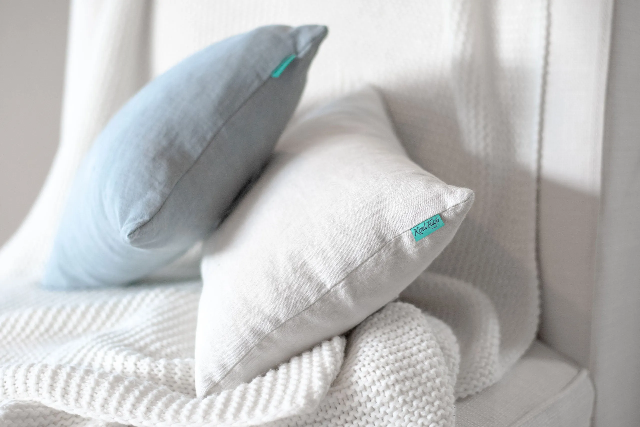 Linen Wisewool Travel Pillow (CLEARANCE - Save 40%)
