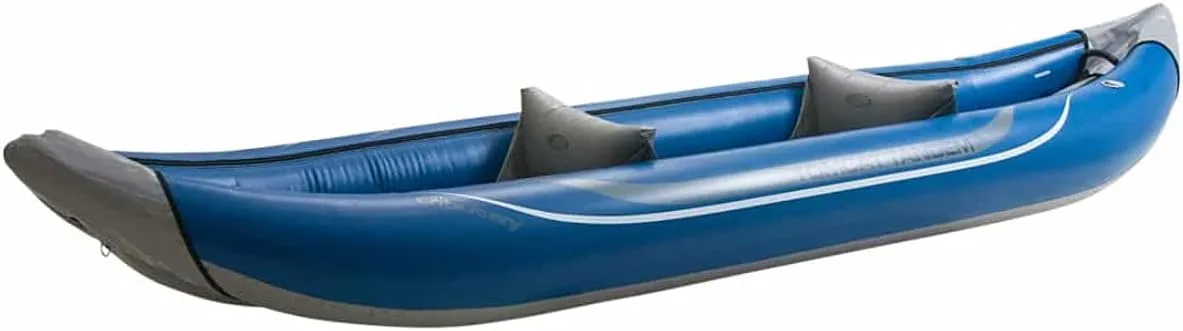 Tributary Tomcat Tandem Inflatable Kayak-Blue